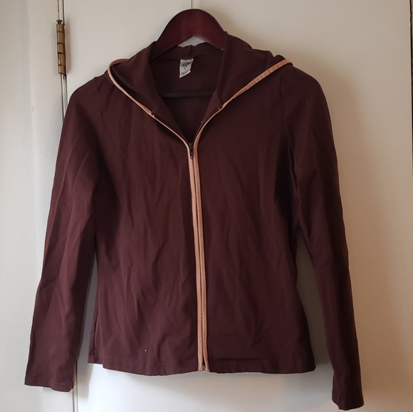 Prana Brown Women's Full Zip Hoodie - Picture 1 of 4